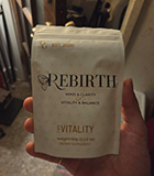 Custom supplement packaging pouch with matte finish and resealable zipper design