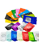 Matte finish stand up pouch packaging in custom colors for flexible packaging