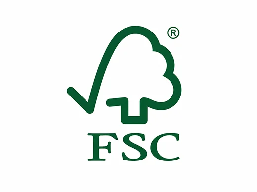 FSC certified packaging materials logo for sustainable pet food packaging bags