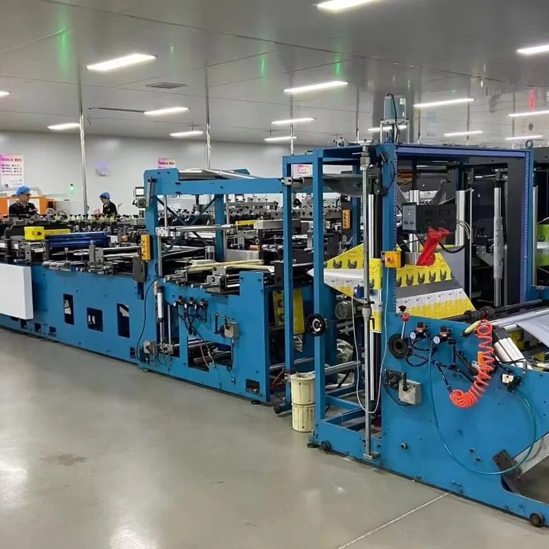 Automatic bag making machine for custom pouch manufacturing, supporting efficient production of high-quality packaging bags.