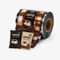 Custom coffee roll film for coffee powder and single-serve coffee packaging