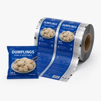 Custom frozen food roll film for dumplings, seafood and frozen food packaging