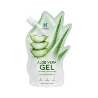Custom shaped spout pouch for aloe vera gel packaging review