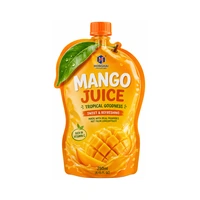 Custom shaped pouch for mango juice packaging review