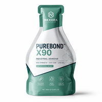 Custom shaped pouch with precision cutting, printed logo and distinctive retail design.