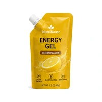 Custom spout pouch for energy gel packaging review