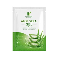 Custom three side seal bag for aloe vera gel sample packaging review